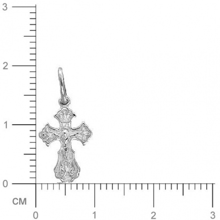 Крестик из серебра (арт. 832249)