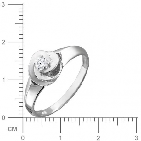 Кольцо из серебра (арт. 832545)