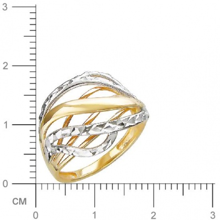 Кольцо из жёлтого золота (арт. 839768)