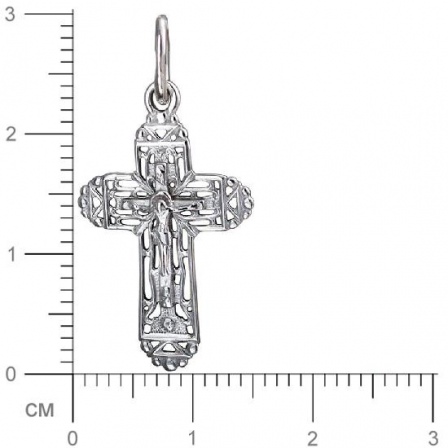 Крестик из серебра (арт. 845038)