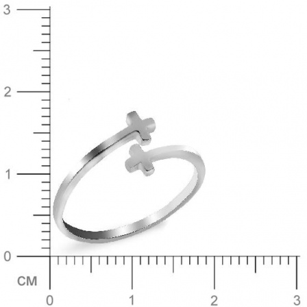 Кольцо из серебра (арт. 904329)