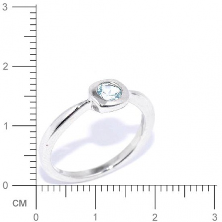 Кольцо с топазами из серебра (арт. 905491)