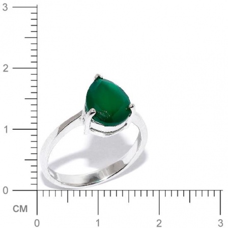Кольцо с агатами из серебра (арт. 905626)