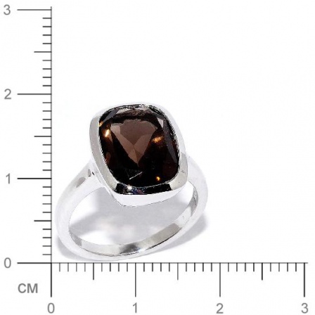 Кольцо с раухтопазами из серебра (арт. 905913)