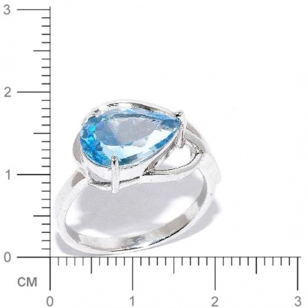 Кольцо с топазами из серебра (арт. 905918)