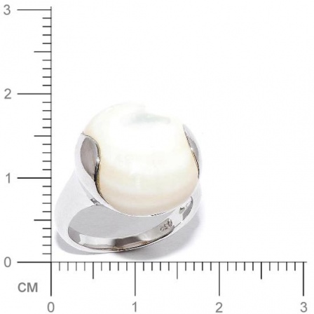 Кольцо с перламутром из серебра (арт. 906299)