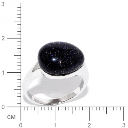 Кольцо с ониксами из серебра (арт. 906309)