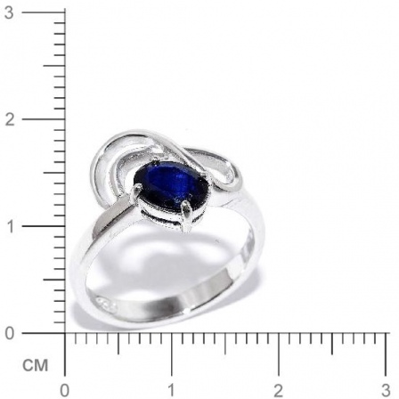 Кольцо с сапфирами из серебра (арт. 907159)