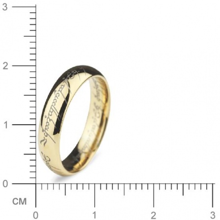 Кольцо Всевластия из желтого золота (арт. 991164)