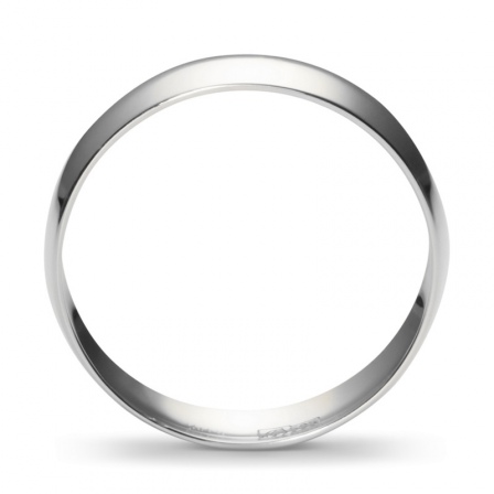 Обручальное кольцо из серебра (арт. 314024)