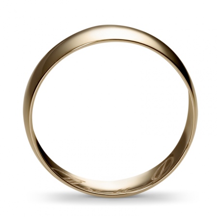 Обручальное кольцо из жёлтого золота  (арт. 351668)