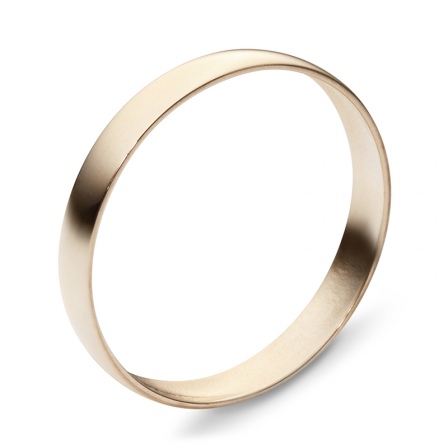Обручальное кольцо из красного золота (арт. 367671)