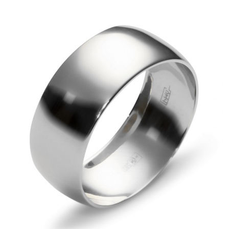 Обручальное кольцо из серебра (арт. 367682)