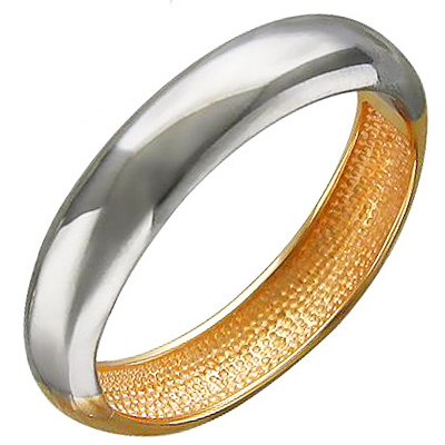 Кольцо из комбинированного золота (арт. 830915)