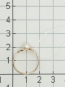 Кольцо с жемчугом и фианитами из серебра с позолотой