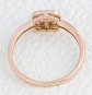 Кольцо с 21 бриллиантом из красного золота