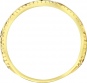 Кольцо с 11 фианитами из жёлтого золота