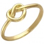 Кольцо Узелок из желтого золота