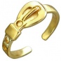 Кольцо Ремешок из желтого золота
