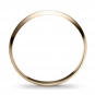 Обручальное кольцо из жёлтого золота 