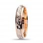 Обручальное кольцо из комбинированного золота 